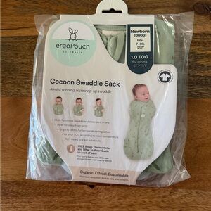 ergoPouch Cocoon Green Swaddle Sack